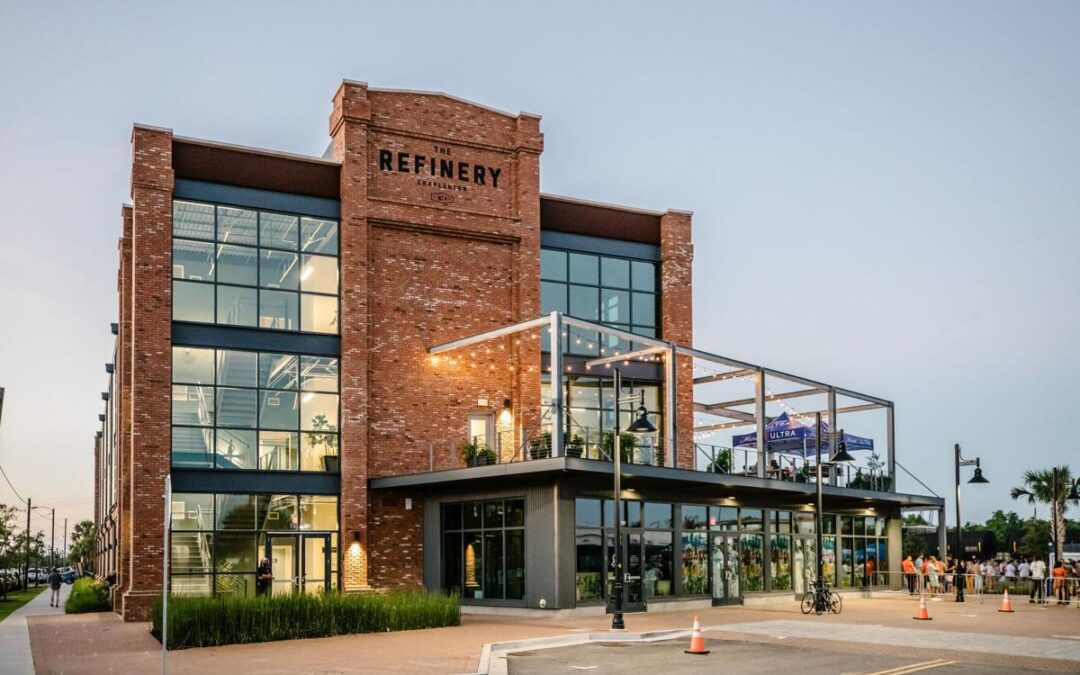 Exterior view of the Refinery in Charleston, South Carolina